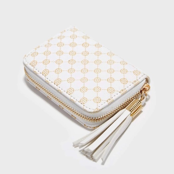 Geo Pattern Coin Purse 🤍 - Picture 2 of 6